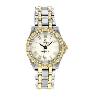 Concord Women's Saratoga Diamond Watch, Circa 1980 (Authentic Pre-Loved)